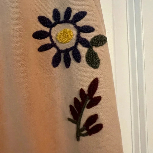 Current Air Anthropologie embroidered sweatpants. Size small. - Picture 4 of 7